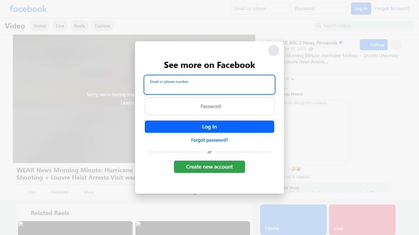 WEAR News Morning Minute: Hurricane Melissa + Lincoln University Shooting + Louvre Heist Arrests Visit weartv.com for more stories and youtube.com/@WEARABC3 for our latest videos. WEAR ABC 3 News, Pensacola Facebook
